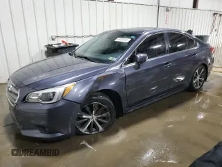 2015 Subaru Legacy 2.5i Limited with VIN 4S3BNAN61F3070482, listed as a Copart auction lot 49480045 with 101,555 mi miles and Salvage Title. Bid and sale history available at carsss.com. Image 1.