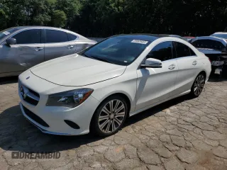 2017 Mercedes-Benz CLA with VIN WDDSJ4EB0HN437055, listed as a Copart auction lot 59063683 with 77,994 mi miles. Bid and sale history available at carsss.com. Image 1.