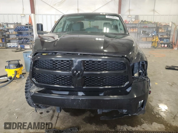 2017 Ram 1500 Express with VIN 1C6RR7KT5HS591303, listed as a Copart auction lot 54698035 with 91,377 mi miles and Non repairable. Bid and sale history available at DreamBid. Image 5.