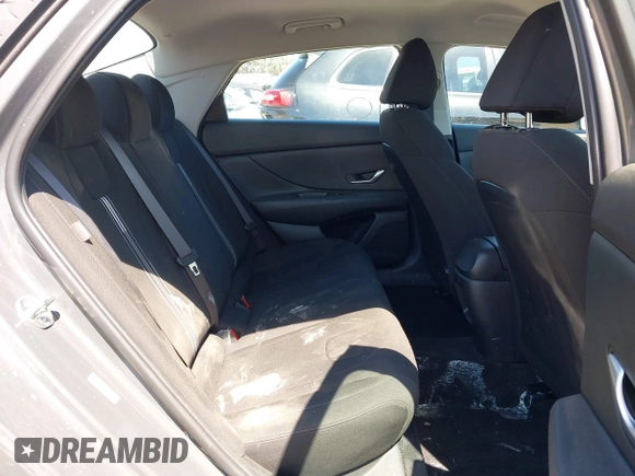 2024 Hyundai Elantra SEL with VIN KMHLM4DG9RU730944, listed as a IAAI auction lot 42326208 with 6,583 mi miles and . Bid and sale history available at DreamBid. Image 8.