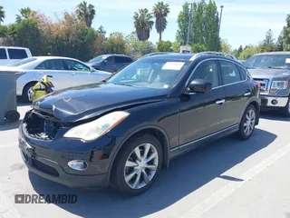 2012 Infiniti EX Journey with VIN JN1AJ0HR5CM451851, listed as a IAAI auction lot 42201934 with 71,931 mi miles. Bid and sale history available at carsss.com. Image 6.