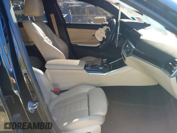 2020 BMW 3 Series 330i xDrive with VIN 3MW5R7J0XL8B28398, listed as a IAAI auction lot 40813374 with 53,662 mi miles and . Bid and sale history available at DreamBid. Image 5.