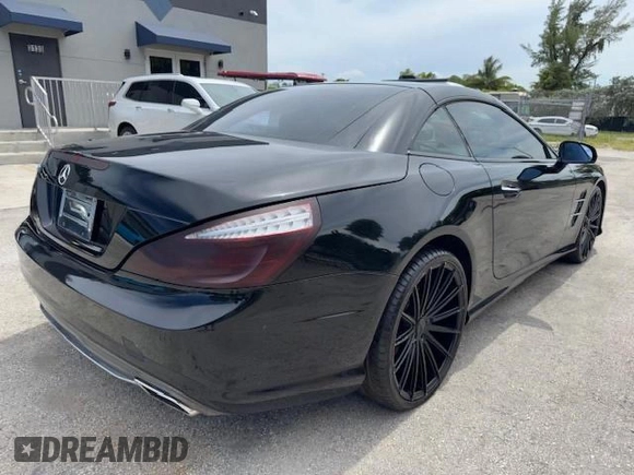 2013 Mercedes-Benz SL 550 with VIN WDDJK7DA4DF012896, listed as a Copart auction lot 64525115 with 114,456 mi miles and Non repairable. Bid and sale history available at DreamBid. Image 3.