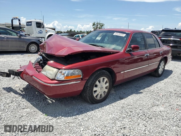 2003 Mercury Grand Marquis LS Premium с VIN 2MEFM75W23X634032, выставлен на аукционе Copart как лот 60430295 с пробегом 87 582 миль миль и Списание • Salvage title. История ставок и продаж доступна на DreamBid. Изображение 1.