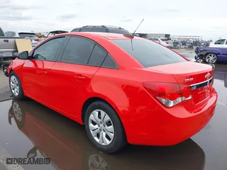 2015 Chevrolet Cruze LS with VIN 1G1PA5SH8F7130466, listed as a IAAI auction lot 41788830 with 147,283 mi miles. Bid and sale history available at carsss.com. Image 3.