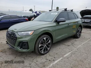 2023 Audi SQ5 Premium Plus with VIN WA1B4AFY9P2103264, listed as a Copart auction lot 44362464 with 9,762 mi miles and . Bid and sale history available at DreamBid. Image 1.