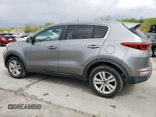 2017 Kia Sportage LX with VIN KNDPMCAC7H7117073, listed as a Copart auction lot 55851145 with 93,347 mi miles and Salvage Title. Bid and sale history available at carsss.com. Image 2.