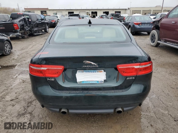 2017 Jaguar XE 25t Premium with VIN SAJAD4BG0HA964339, listed as a Copart auction lot 80205464 with 39,264 mi miles and Salvage Title. Bid and sale history available at carsss.com. Image 6.