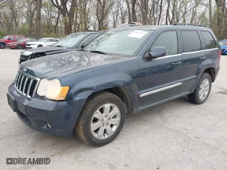 2009 Jeep Grand Cherokee Limited with VIN 1J8GR58K99C551782, listed as a IAAI auction lot 41817563 with 258,407 mi miles. Bid and sale history available at carsss.com. Image 2.