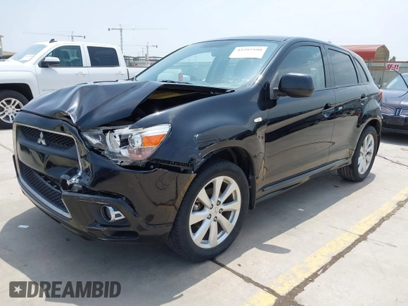 2012 Mitsubishi Outlander SE with VIN JA4AP4AU1CZ002844, listed as a IAAI auction lot 42297590 with 66,065 mi miles and . Bid and sale history available at DreamBid. Image 2.