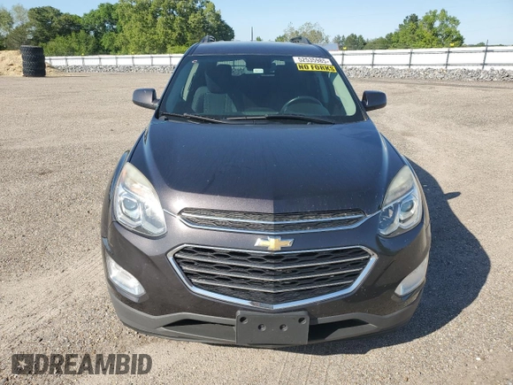 2016 Chevrolet Equinox LT z VIN 2GNALCEK5G6323332, wystawiony jako Copart lot #52535985 z przebiegiem 117 044 mil mil oraz Szkoda całkowita • Salvage title. Historia ofert i sprzedaży dostępna na DreamBid. Obrazek 5.