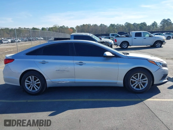 2017 Hyundai Sonata 2.4L with VIN 5NPE24AF8HH586326, listed as a IAAI auction lot 41811836 with 109,860 mi miles and . Bid and sale history available at carsss.com. Image 13.