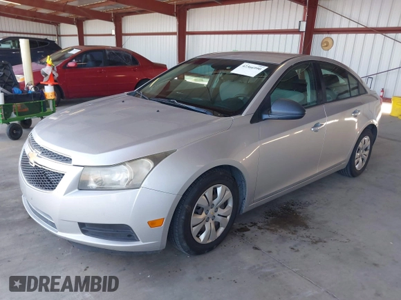 2014 Chevrolet Cruze LS with VIN 1G1PA5SG5E7148204, listed as a IAAI auction lot 42366990 with 100,424 mi miles and . Bid and sale history available at DreamBid. Image 2.