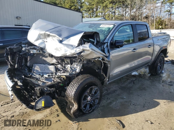 2024 GMC Canyon 2WD Elevation with VIN 1GTP5BEK6R1112914, listed as a Copart auction lot 84963254 with 15,565 mi miles and Salvage Title. Bid and sale history available at carsss.com. Image 1.