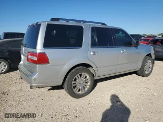 2012 Lincoln Navigator with VIN 5LMJJ2H50CEL00280, listed as a Copart auction lot 80998314 with 242,666 mi miles and Salvage Title. Bid and sale history available at carsss.com. Image 3.
