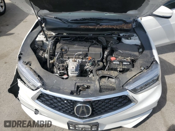 2019 Acura TLX with VIN 19UUB1F33KA007915, listed as a Copart auction lot 54687515 with 92,335 mi miles and Salvage title. Bid and sale history available at DreamBid. Image 11.