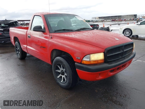 1998 Dodge Dakota SLT with VIN 1B7FL26X4WS650092, listed as a IAAI auction lot 41746225 with 207,706 mi miles and . Bid and sale history available at DreamBid. Image 1.