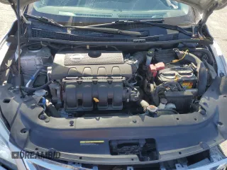 2015 Nissan Sentra SV with VIN 3N1AB7AP1FY249606, listed as a Copart auction lot 55861795 with 126,502 mi miles and Salvage Title. Bid and sale history available at DreamBid. Image 11.