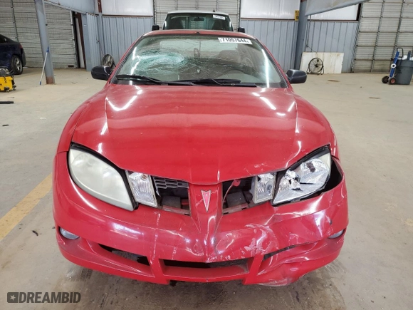 2005 Pontiac Sunfire with VIN 3G2JB12F15S192846, listed as a Copart auction lot 71057644 with 239,214 mi miles and Salvage Title. Bid and sale history available at carsss.com. Image 5.
