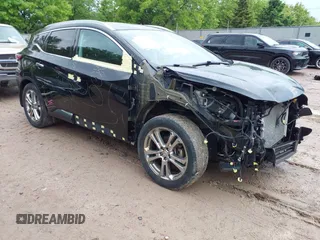 2016 Nissan Murano Platinum z VIN 5N1AZ2MH9GN159372, wystawiony jako IAAI lot #42354117 z przebiegiem 173 551 mil mil oraz . Historia ofert i sprzedaży dostępna na DreamBid. Obrazek 1.