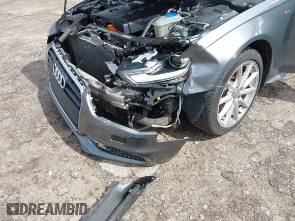 2014 Audi A4 Premium Plus with VIN WAUFFAFL7EA073770, listed as a IAAI auction lot 41655990 with 230,484 mi miles. Bid and sale history available at carsss.com. Image 6.