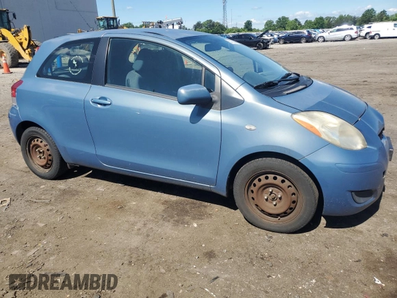 2009 Toyota Yaris with VIN JTDJT903395241996, listed as a Copart auction lot 55706245 with 337,210 mi miles and Clean Title. Bid and sale history available at DreamBid. Image 4.
