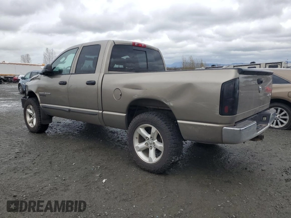 2006 Dodge 1500 SLT z VIN 1D7HU18N06S679929, wystawiony jako Copart lot #49530535 z przebiegiem 179 744 mil mil oraz Szkoda całkowita • Salvage title. Historia ofert i sprzedaży dostępna na DreamBid. Obrazek 2.