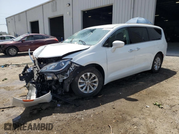 2018 Chrysler Pacifica Touring Plus with VIN 2C4RC1FGXJR279313, listed as a Copart auction lot 57181415 with Not provided miles and Salvage title. Bid and sale history available at DreamBid. Image 1.