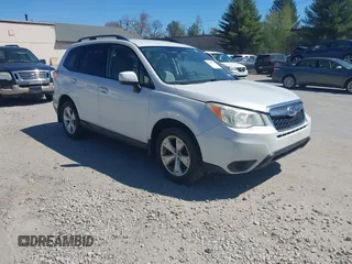 2014 Subaru Forester 2.5i Premium with VIN JF2SJACC8EG408618, listed as a IAAI auction lot 42155919 with 149,552 mi miles. Bid and sale history available at carsss.com. Image 1.