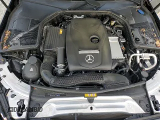 2018 Mercedes-Benz C 300 with VIN 55SWF4JB6JU251221, listed as a Copart auction lot 53234015 with 47,257 mi miles and Salvage title. Bid and sale history available at DreamBid. Image 11.