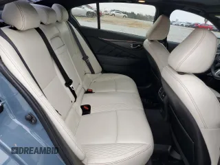 2021 Infiniti Q50 Red Sport 400 with VIN JN1FV7DPXMM850635, listed as a Copart auction lot 88910655 with 29,237 mi miles and Salvage Title. Bid and sale history available at DreamBid. Image 10.