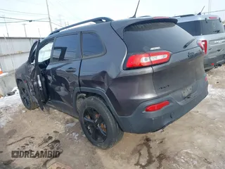 2017 Jeep Cherokee Sport with VIN 1C4PJMAB1HW651312, listed as a IAAI auction lot 41372908 with 51,105 mi miles. Bid and sale history available at carsss.com. Image 3.
