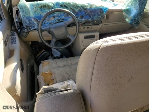 2002 Chevrolet Tahoe LS with VIN 1GNEK13Z42J216454, listed as a Copart auction lot 83823214 with 0 mi miles and Salvage Title. Bid and sale history available at carsss.com. Image 8.