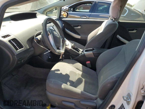 2012 Toyota Prius One with VIN JTDKN3DU5C5466250, listed as a Copart auction lot 54937105 with 221,871 mi miles and Salvage Title. Bid and sale history available at DreamBid. Image 7.
