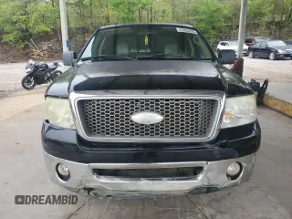 2008 Ford F-150 XLT with VIN 1FTPW12V38FB49393, listed as a Copart auction lot 52054265 with 301,847 mi miles and Salvage Title. Bid and sale history available at carsss.com. Image 5.