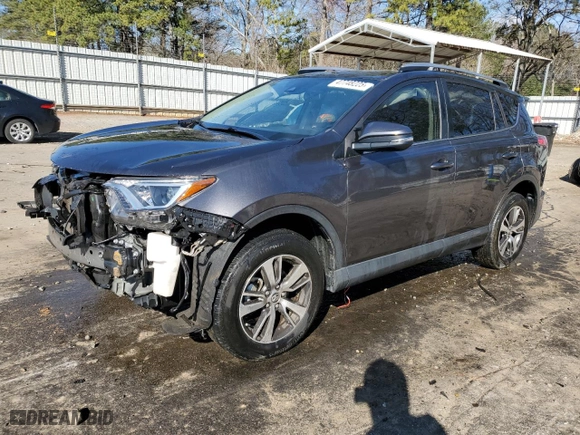 2018 Toyota RAV4 XLE with VIN JTMWFREV7JJ172538, listed as a Copart auction lot 47748225 with 81,425 mi miles and Salvage Title. Bid and sale history available at carsss.com. Image 1.