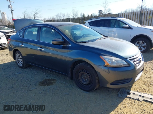 2014 Nissan Sentra S with VIN 3N1AB7AP1EY319362, listed as a IAAI auction lot 41717144 with 217,359 mi miles and . Bid and sale history available at DreamBid. Image 1.