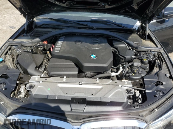 2020 BMW 3 Series 330i xDrive with VIN 3MW5R7J02L8B22949, listed as a Copart auction lot 52635115 with 53,398 mi miles and Clean Title. Bid and sale history available at carsss.com. Image 11.