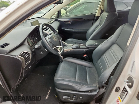 2015 Lexus NX 200t with VIN JTJYARBZ2F2002567, listed as a Copart auction lot 60667465 with 133,023 mi miles and Salvage title. Bid and sale history available at DreamBid. Image 7.