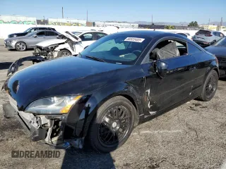 2008 Audi TT 3.2L with VIN TRUDD38J981020182, listed as a Copart auction lot 88933485 with 129,736 mi miles and Salvage Title. Bid and sale history available at carsss.com. Image 1.