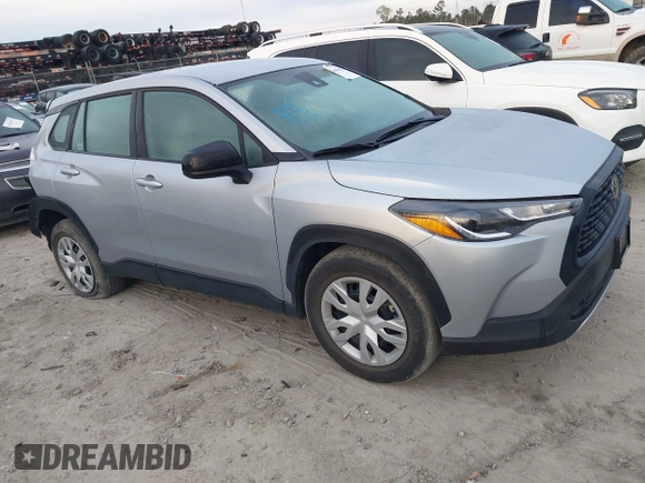 2022 Toyota Corolla Cross L with VIN 7MUAAABG4NV002202, listed as a IAAI auction lot 41890682 with 35,845 mi miles and . Bid and sale history available at DreamBid. Image 1.