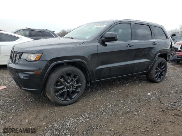 2021 Jeep Grand Cherokee Laredo X with VIN 1C4RJEAG7MC680495, listed as a Copart auction lot 46915665 with 54,000 mi miles and Salvage Title. Bid and sale history available at carsss.com. Image 1.