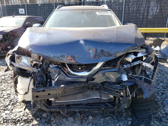 2015 Nissan Rogue SV with VIN 5N1AT2MV9FC918782, listed as a Copart auction lot 48858145 with 111,788 mi miles and Salvage Title. Bid and sale history available at carsss.com. Image 5.