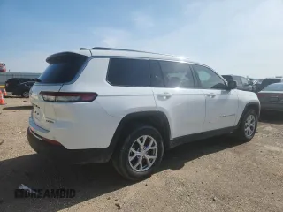 2022 Jeep Grand Cherokee Limited with VIN 1C4RJKBG3N8587345, listed as a Copart auction lot 60835955 with 30,999 mi miles and Salvage title. Bid and sale history available at DreamBid. Image 3.