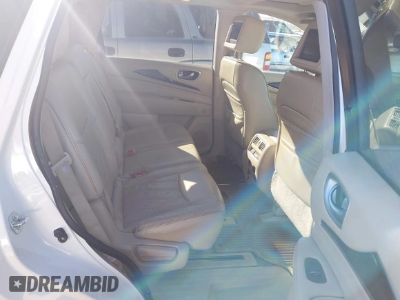 2013 Infiniti JX35 with VIN 5N1AL0MMXDC322380, listed as a IAAI auction lot 41862620 with 168,436 mi miles. Bid and sale history available at carsss.com. Image 8.