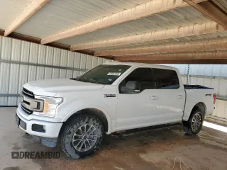 2018 Ford F-150 XL with VIN 1FTEW1EP6JKD18713, listed as a Copart auction lot 59118324 with 95,203 mi miles and Salvage title. Bid and sale history available at DreamBid. Image 1.