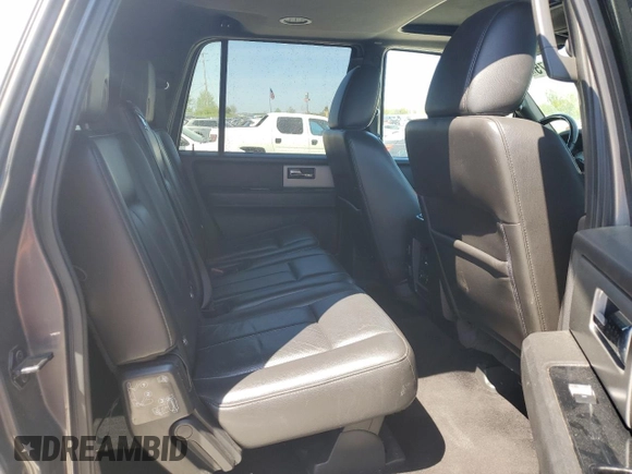 2014 Ford Expedition Max Limited z VIN 1FMJK1K55EEF30242, wystawiony jako Copart lot #56139575 z przebiegiem Nie podano mil oraz Czysty tytuł • Clean title. Historia ofert i sprzedaży dostępna na DreamBid. Obrazek 11.