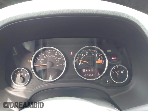 2016 Jeep Compass High Altitude Edition with VIN 1C4NJCEA8GD789233, listed as a IAAI auction lot 41650145 with 107,352 mi miles. Bid and sale history available at carsss.com. Image 7.