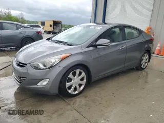 2013 Hyundai Elantra GLS with VIN 5NPDH4AE6DH221378, listed as a Copart auction lot 54600265 with 138,331 mi miles and Salvage title. Bid and sale history available at DreamBid. Image 1.
