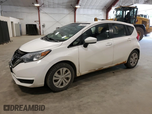 2017 Nissan Note SL with VIN 3N1CE2CP7HL371354, listed as a Copart auction lot 57996905 with 170,418 mi miles and Clean title. Bid and sale history available at DreamBid. Image 1.